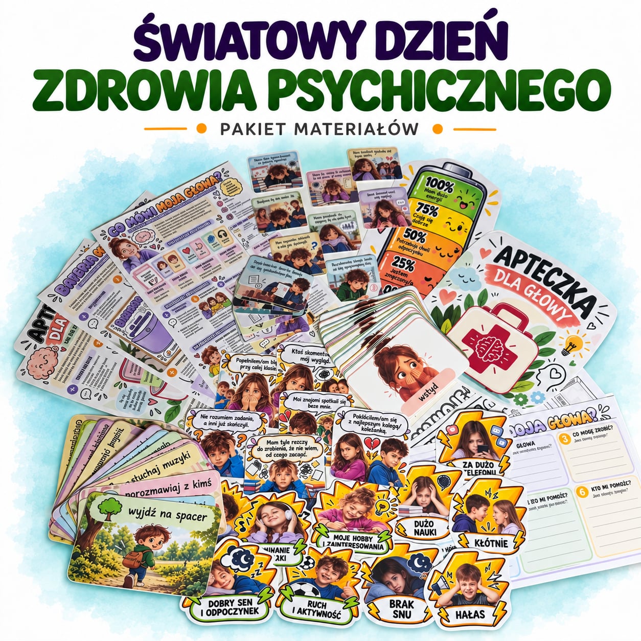 ŚWIATOWY DZIEŃ ZDROWIA PSYCHICZNEGO - PAKIET